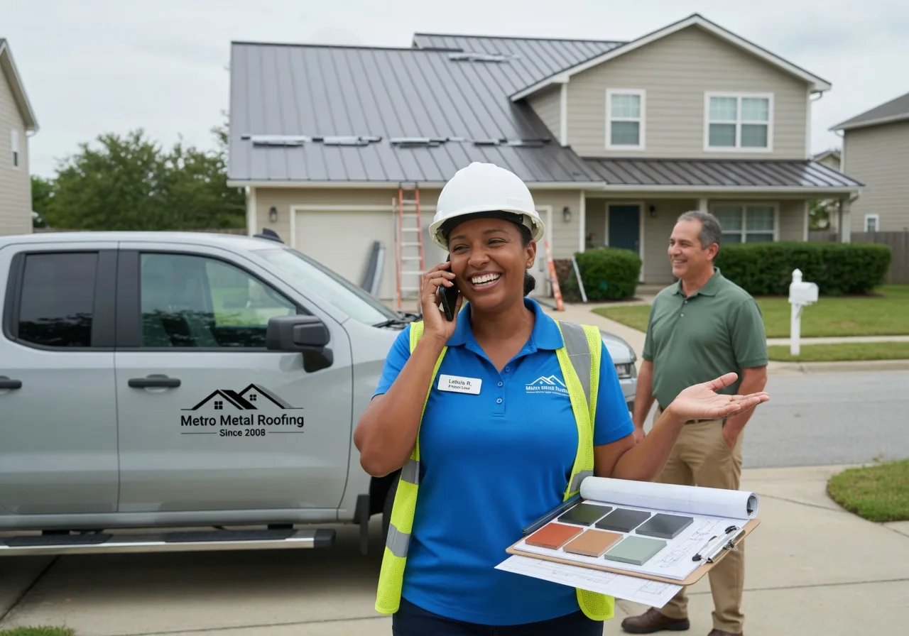 Storm Damage Metal Roof Repair in Cleveland, NY